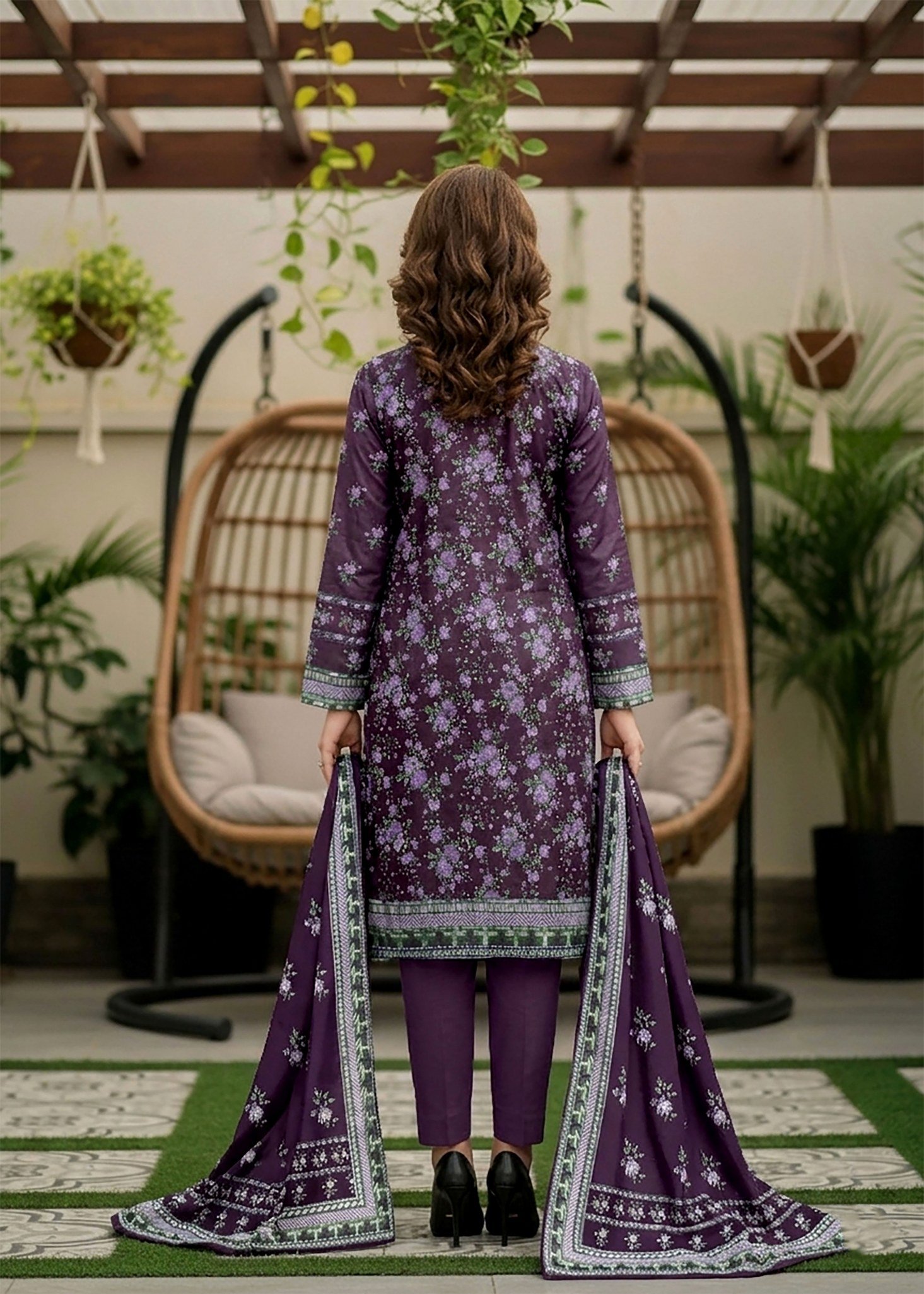 PA-09 WASIA PRAIZA 3-PIECE LAWN COLLECTION - Image 2