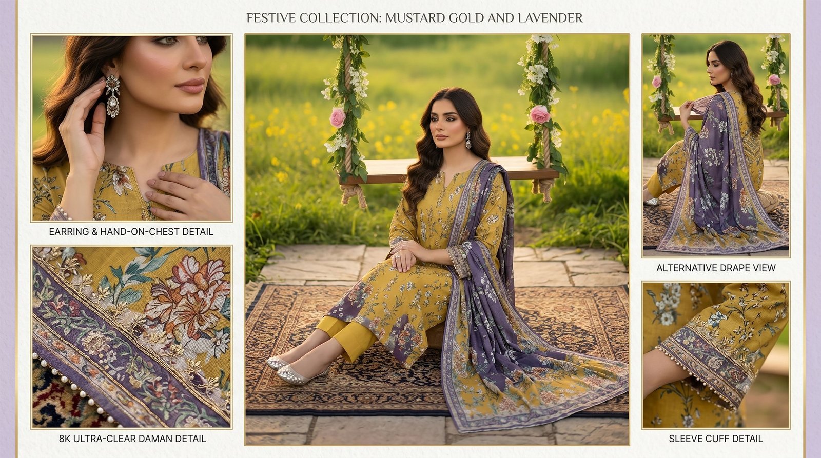PA-02 WASIA PRAIZA 3-PIECE LAWN COLLECTION - Image 4