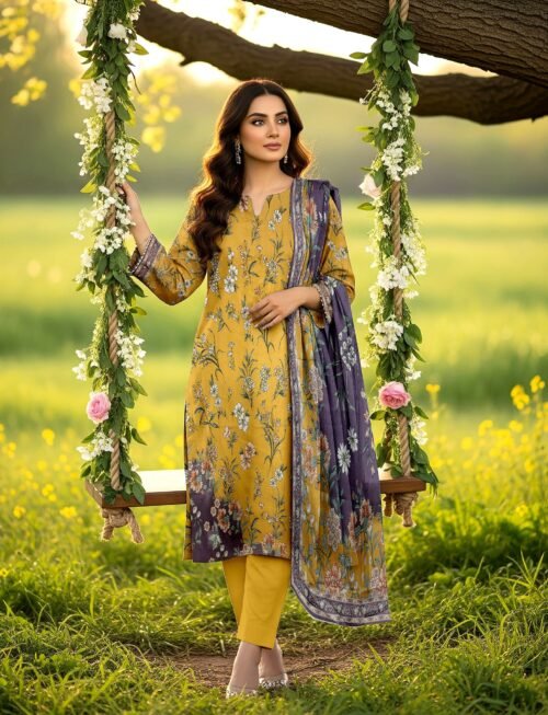 PA-02 WASIA PRAIZA 3-PIECE LAWN COLLECTION