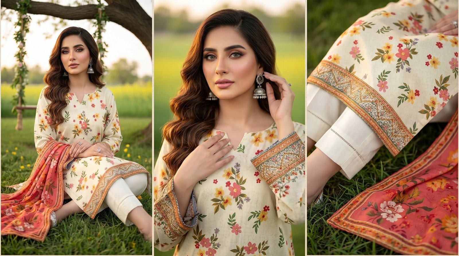 PA-01 WASIA PRAIZA 3-PIECE LAWN COLLECTION - Image 4