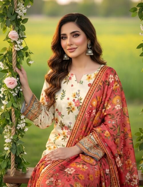 PA-01 WASIA PRAIZA 3-PIECE LAWN COLLECTION