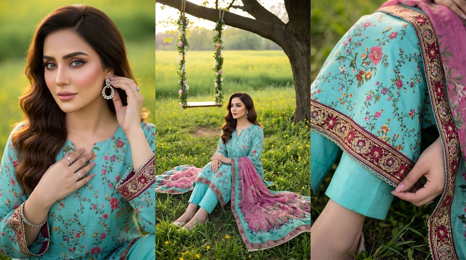 PA-03 WASIA PRAIZA 3-PIECE LAWN COLLECTION - Image 4