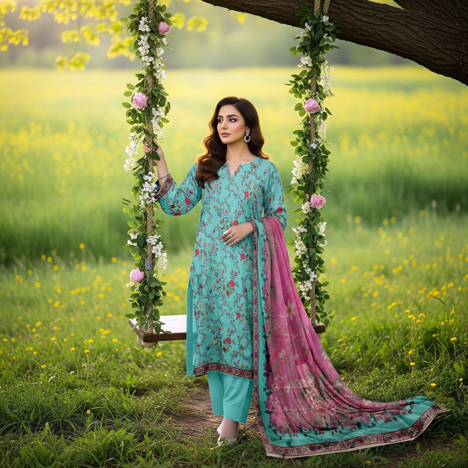 PA-03 WASIA PRAIZA 3-PIECE LAWN COLLECTION