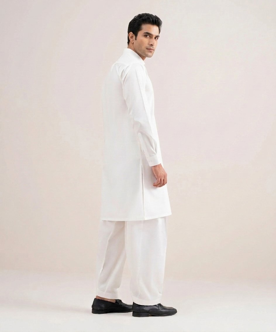 Wasia Unstitched Men's Boski - Image 3