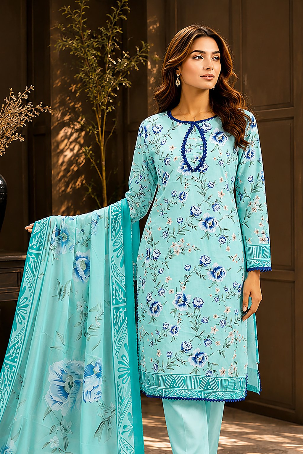 CA-02 WASIA CYRA 3-PIECE COTTON COLLECTION - Image 3