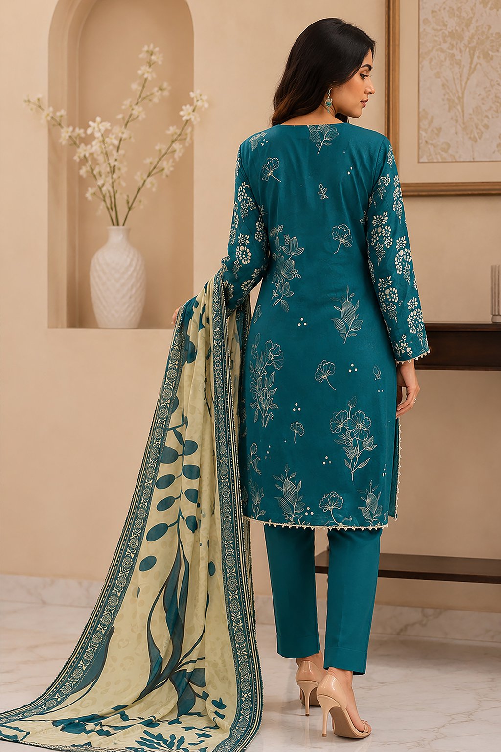CA-03 WASIA CYRA 3-PIECE COTTON COLLECTION - Image 2