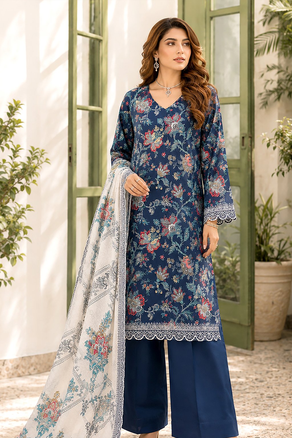 CA-04 WASIA CYRA 3-PIECE COTTON COLLECTION
