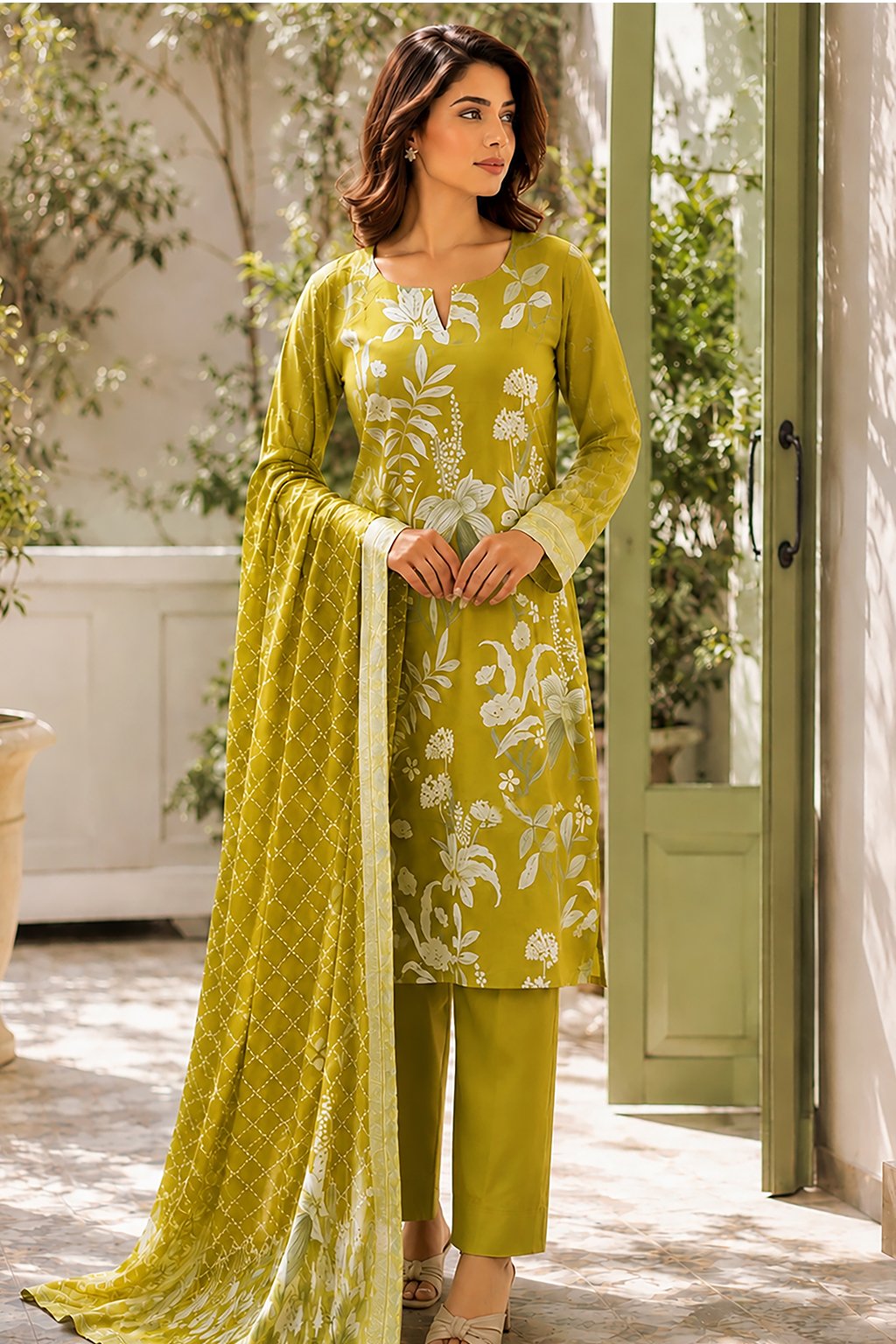 CA-05 WASIA CYRA 3-PIECE COTTON COLLECTION