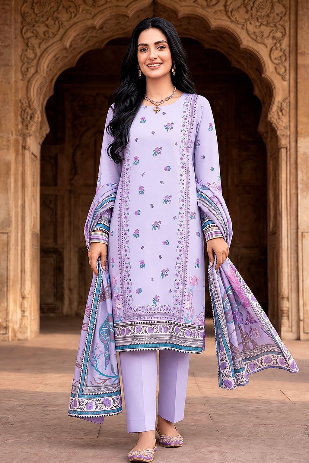 CA-07 WASIA CYRA 3-PIECE COTTON COLLECTION