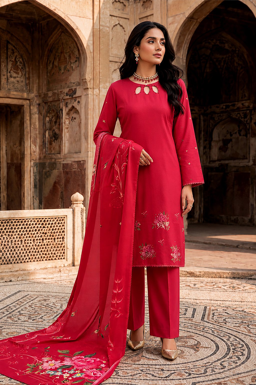 CA-09 WASIA CYRA 3-PIECE COTTON COLLECTION