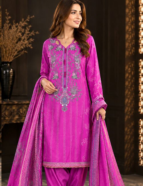 CA-01 WASIA CYRA 3-PIECE COTTON COLLECTION