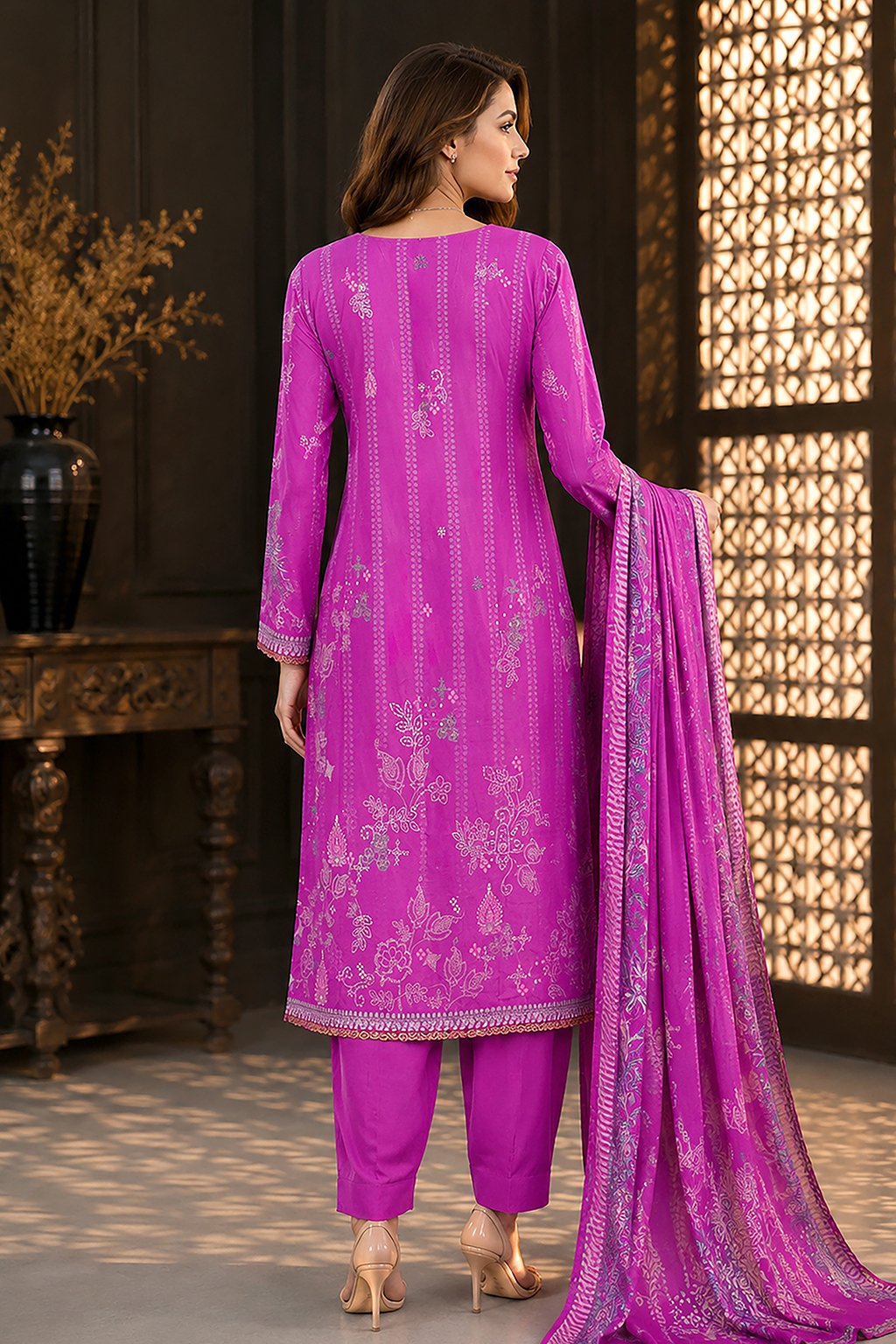 CA-01 WASIA CYRA 3-PIECE COTTON COLLECTION - Image 4