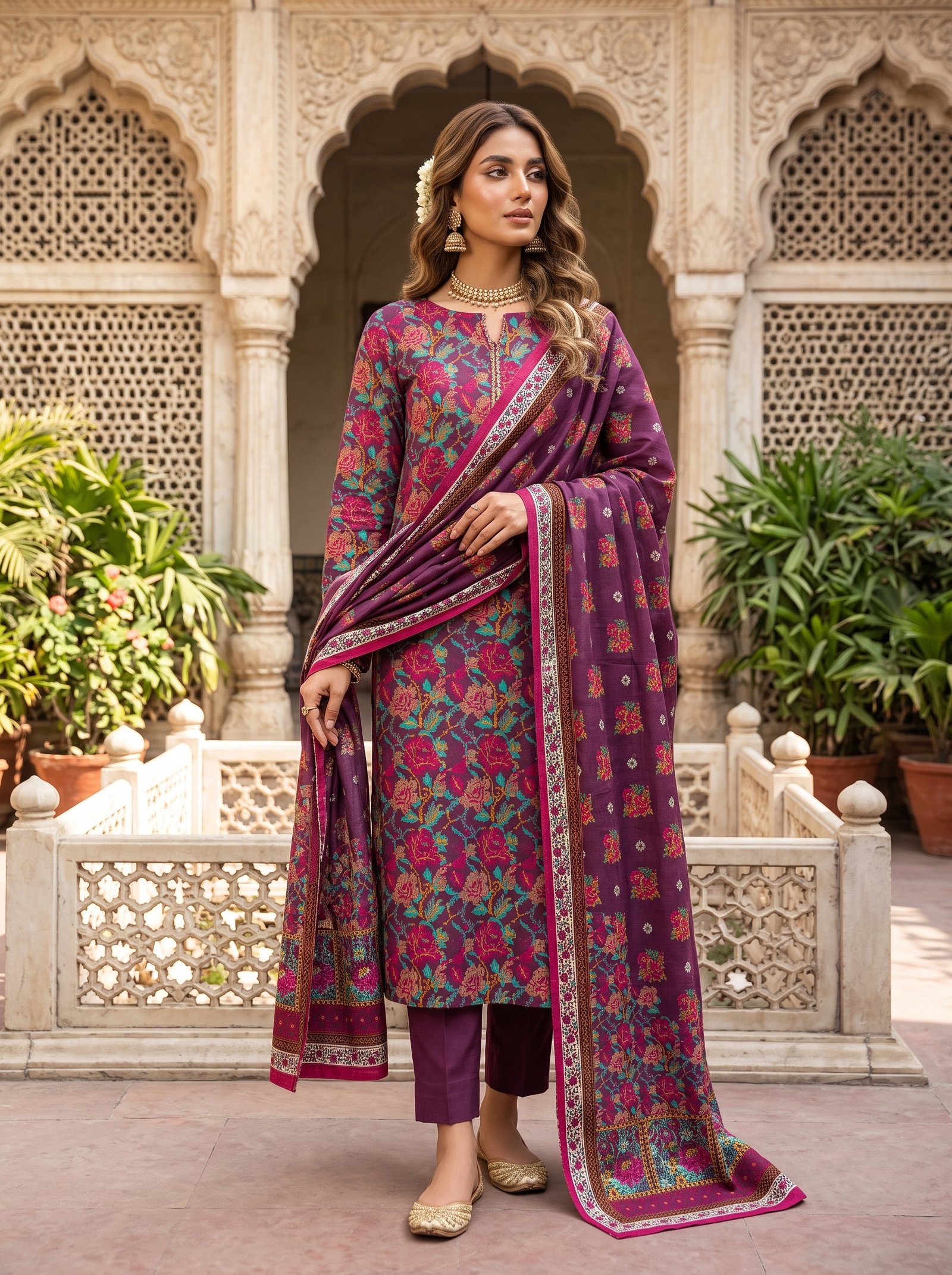 AS-01 WASIA AXIS 3-PIECE KHADDAR COLLECTION