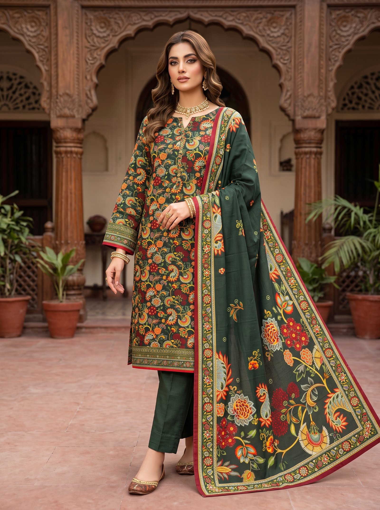 AS-02 WASIA AXIS 3-PIECE KHADDAR COLLECTION - Image 4