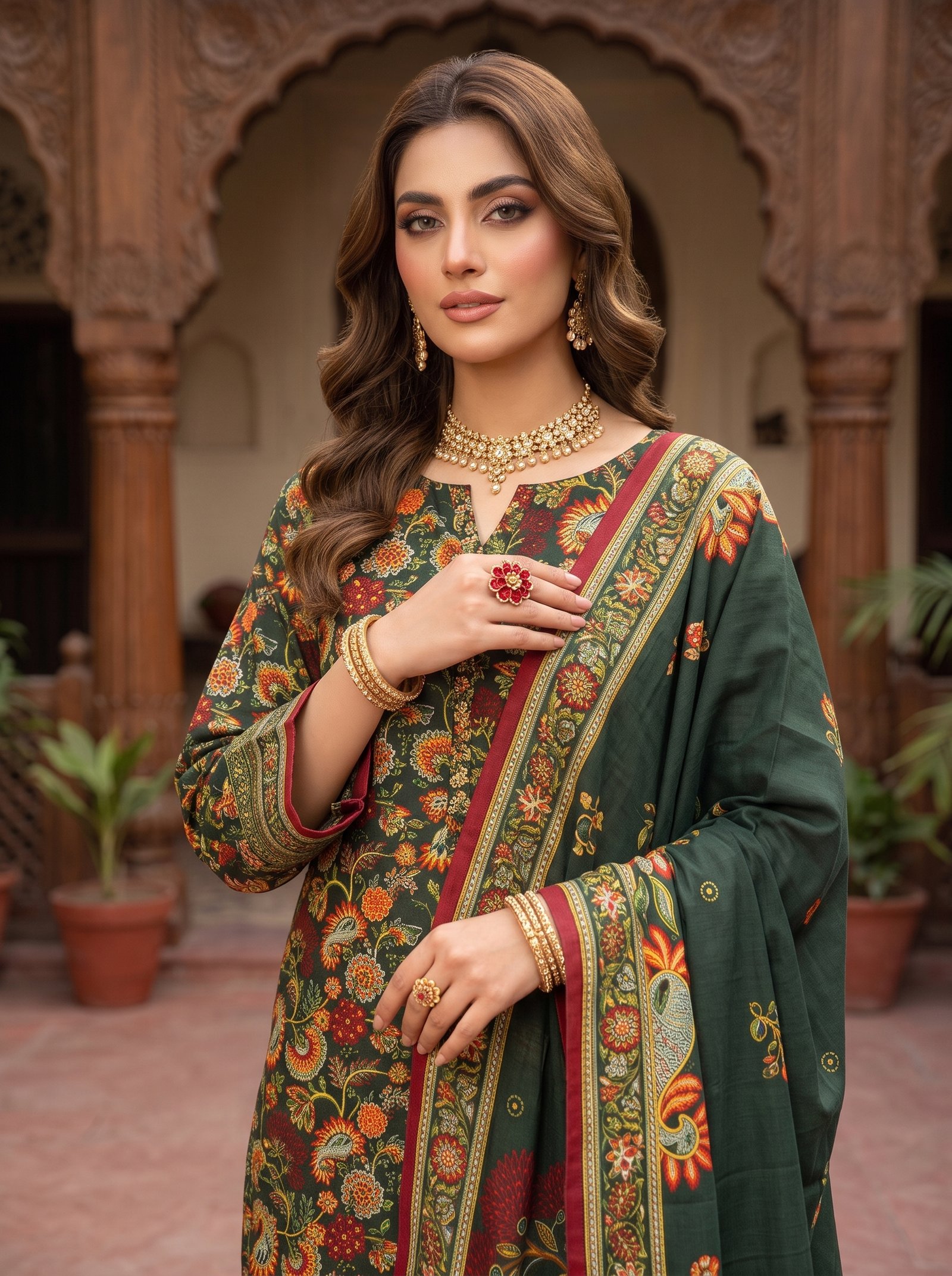 AS-02 WASIA AXIS 3-PIECE KHADDAR COLLECTION - Image 3