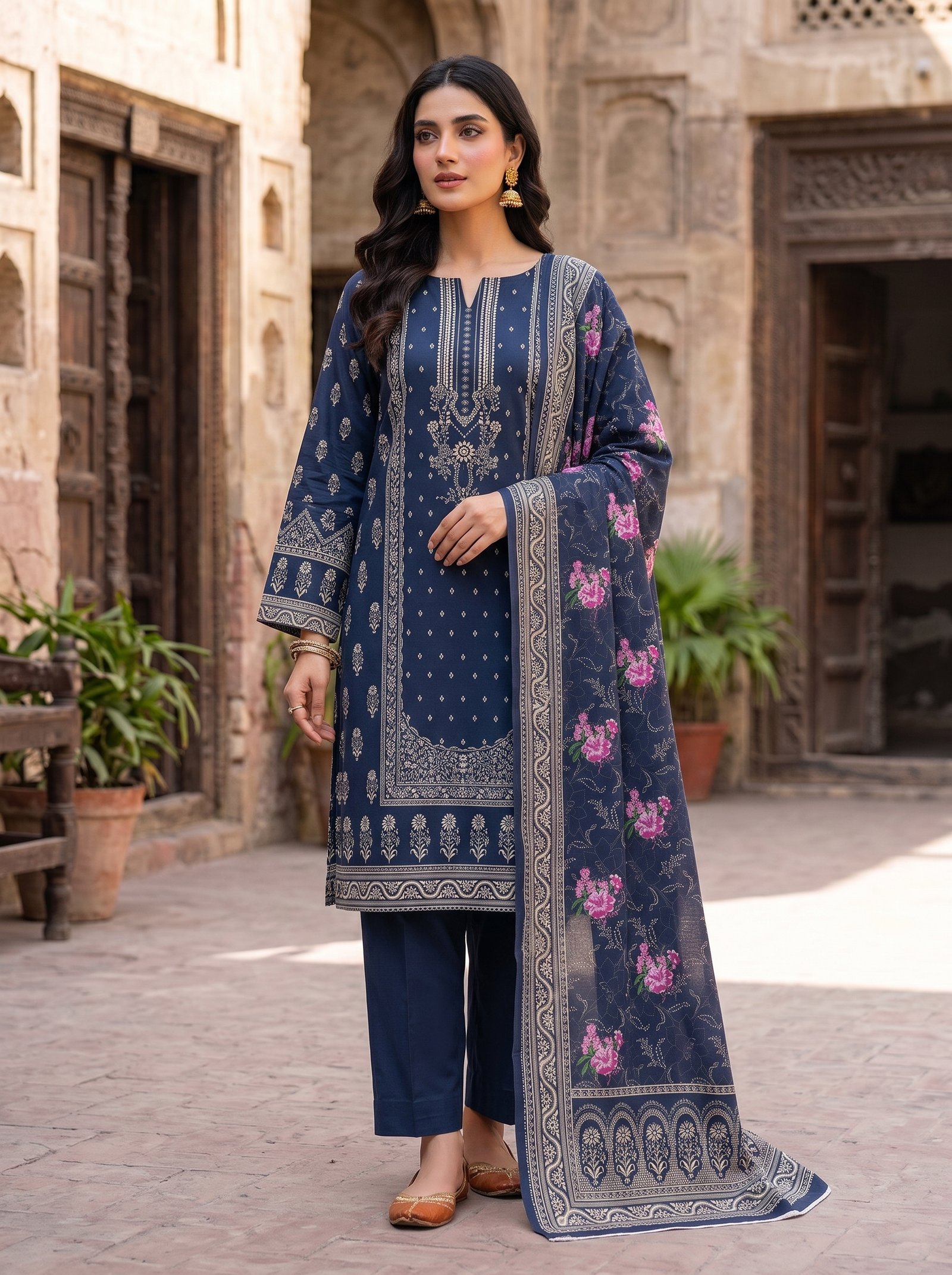 AS-03 WASIA AXIS 3-PIECE KHADDAR COLLECTION