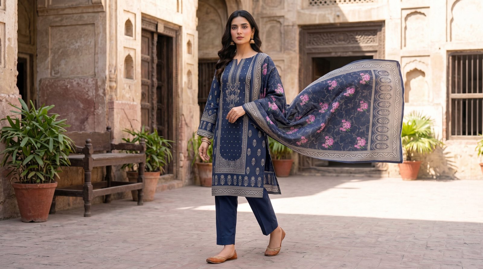 AS-03 WASIA AXIS 3-PIECE KHADDAR COLLECTION - Image 3