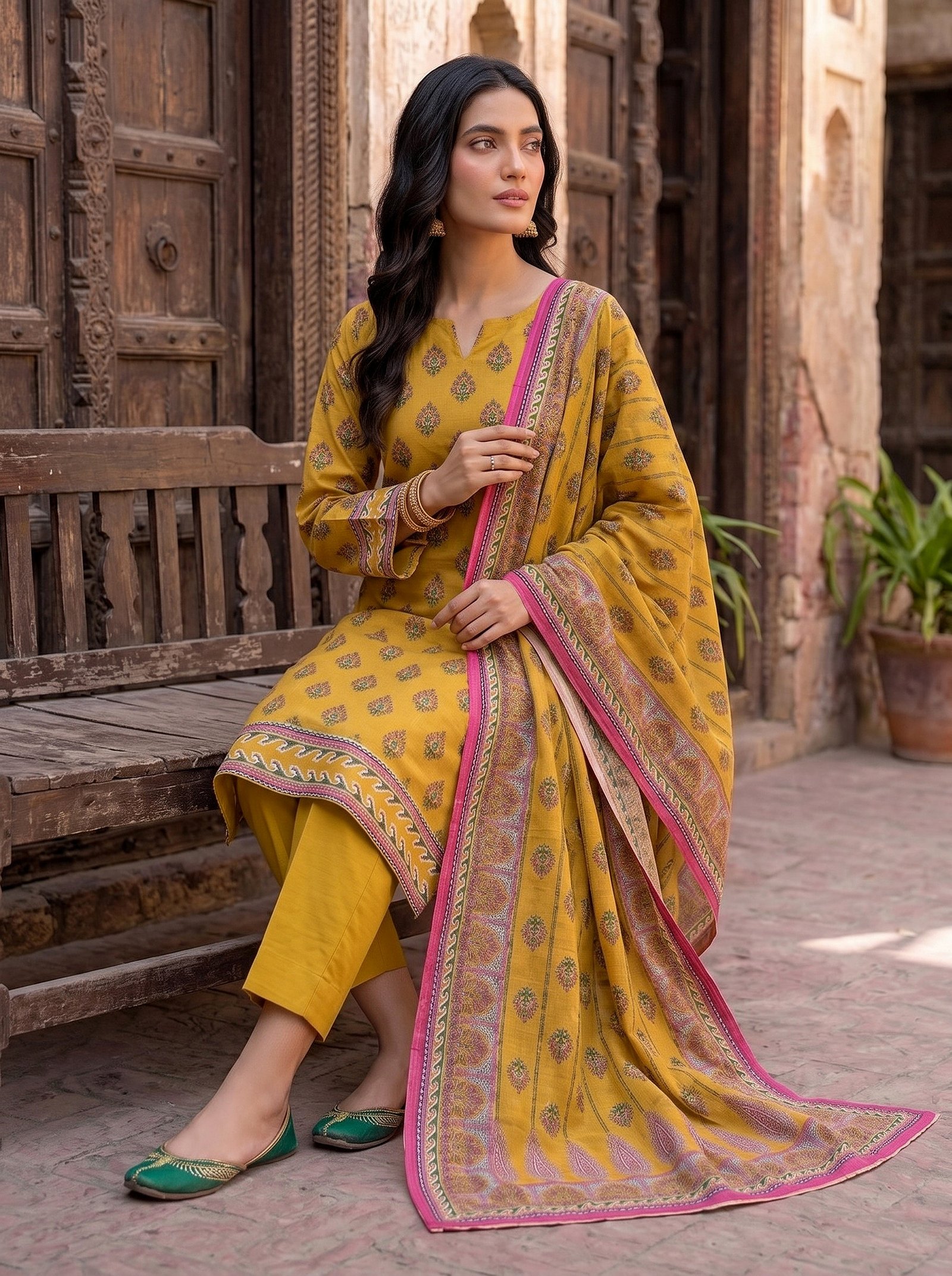 AS-05 WASIA AXIS 3-PIECE KHADDAR COLLECTION - Image 2