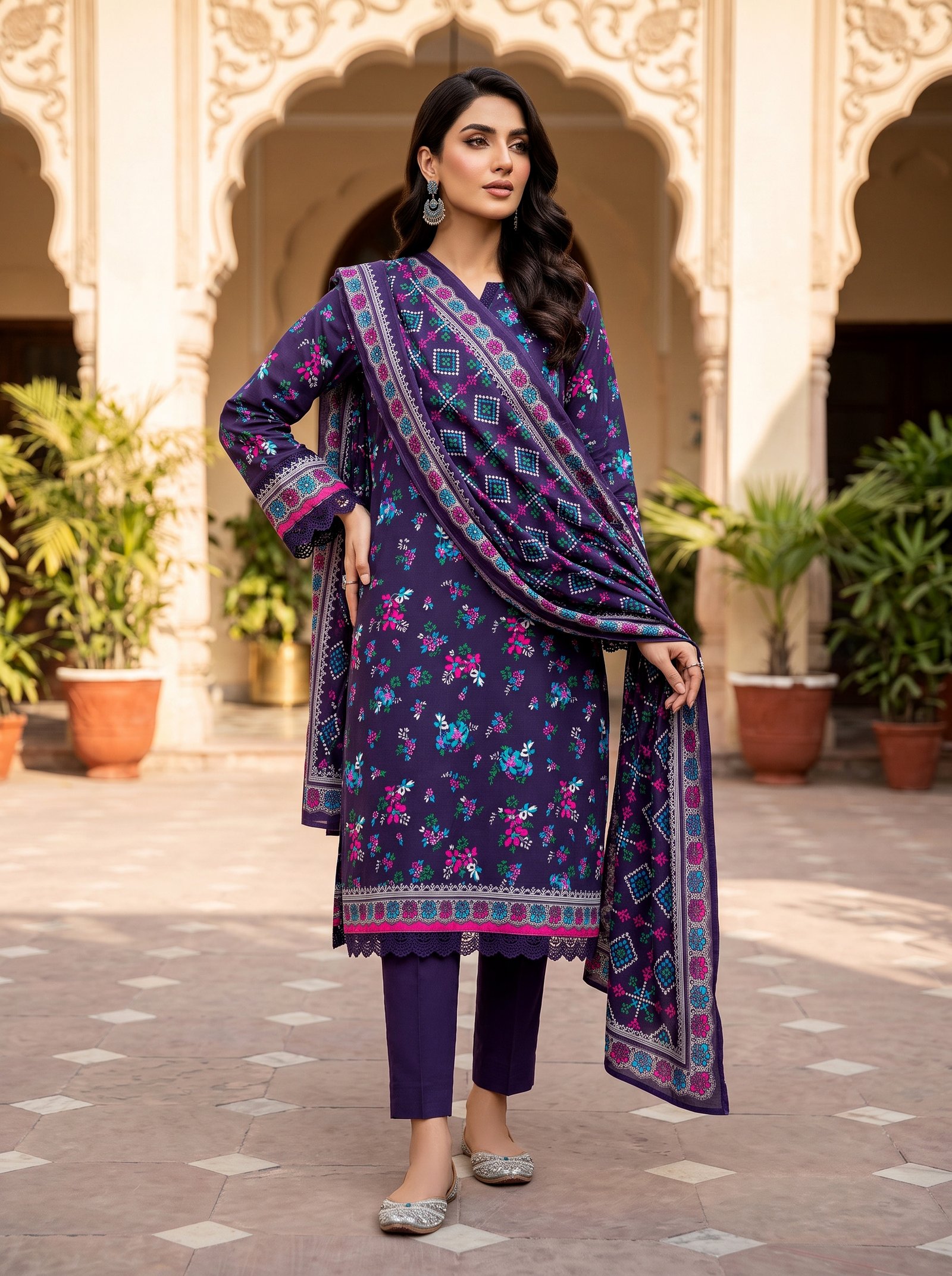 AS-06 WASIA AXIS 3-PIECE KHADDAR COLLECTION