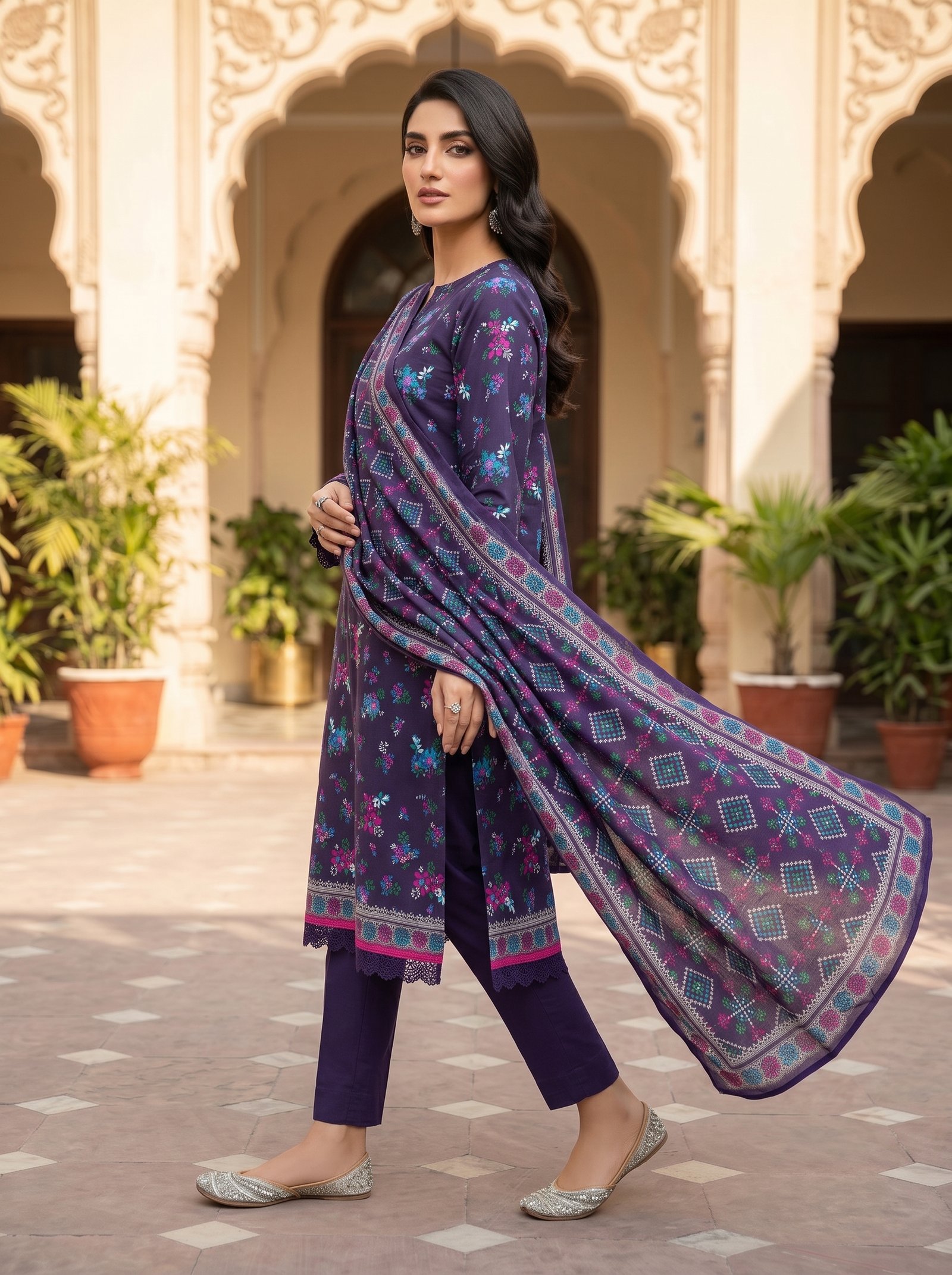 AS-06 WASIA AXIS 3-PIECE KHADDAR COLLECTION - Image 4