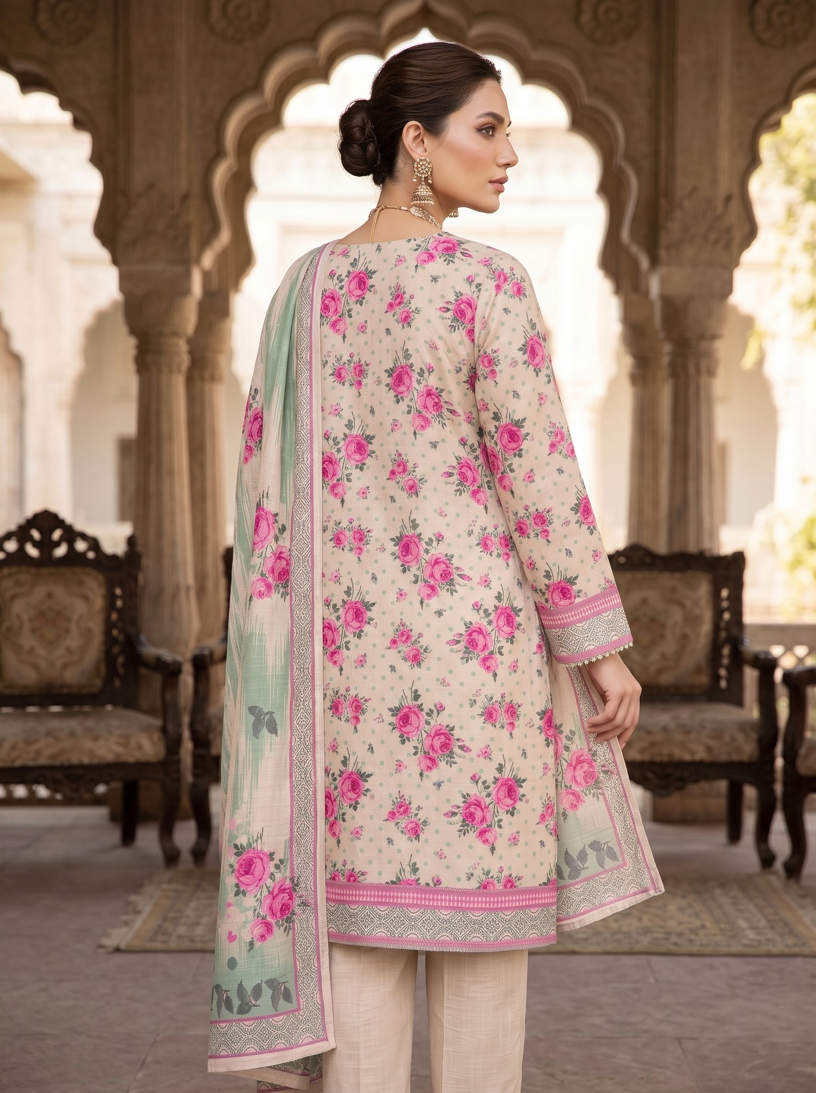AS-07 WASIA AXIS 3-PIECE KHADDAR COLLECTION - Image 3