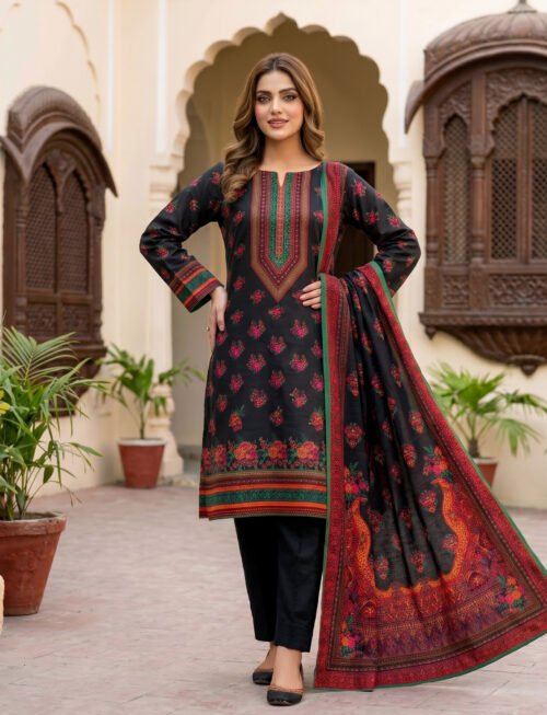 AS-08 WASIA AXIS 3-PIECE KHADDAR COLLECTION