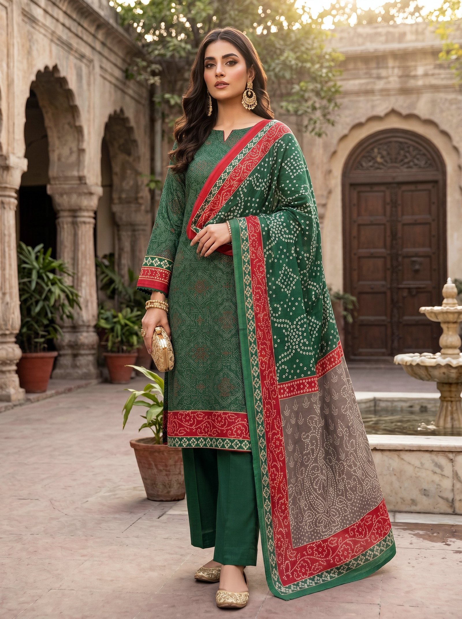 AS-10 WASIA AXIS 3-PIECE KHADDAR COLLECTION